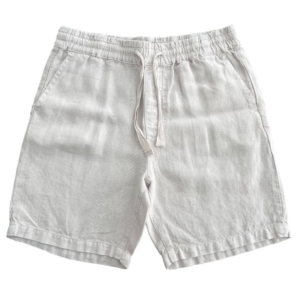 Joe's Jeans Drawstring Linen Shorts - Beige | Med - Picture 1 of 12
